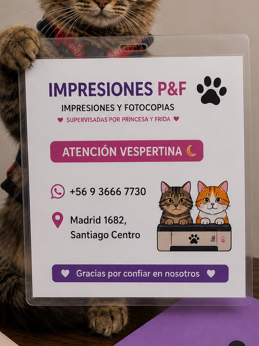 Plastificado Grande desde tamaño Carta